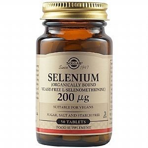 SOLGAR Selenium 200mg 50 Tabs