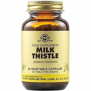 SOLGAR Milk Thistle 50 Vegetable Capsules