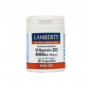 LAMBERTS Vitamin D3 4000iu 100mg 30caps