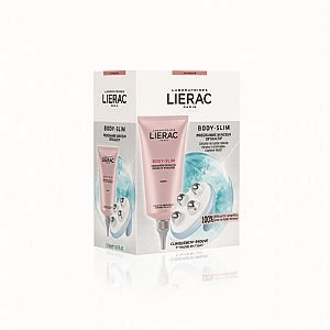 LIERAC BODY SLIM Programme Minceur Cryoactif Concentre 150ml & Slimming Roller