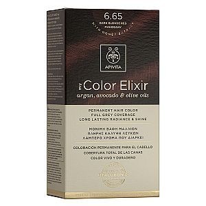 APIVITA - MY COLOR ELIXIR Μόνιμη Βαφή Μαλλιών N6.65 Έντονο Κόκκινο