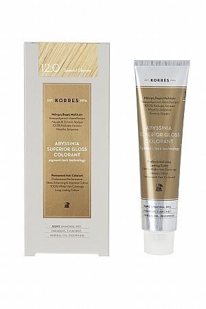 KORRES ABYSSINIA SUPERIOR GLOSS COLORANT 12.0 SPECIAL BLONDE