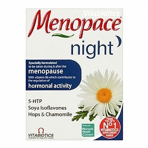 Vitabiotics Menopace Night 30 ταμπλέτες