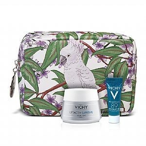VICHY SPRING POUCH VICHY LIFTACTIV SUPREME ΓΙΑ ΞΗΡΗ ΕΠΙΔΕΜΙΔΑ 50ml + MINERAL 89 PROBIOTIC FRACTIONS 5ml