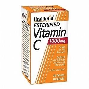 HEALTH AID Esterified Vitamin C Balanced & Non-Acidic 1000mg 30 tabs