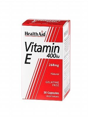 HEALTH AID Vitamin E 400iu 30tbs